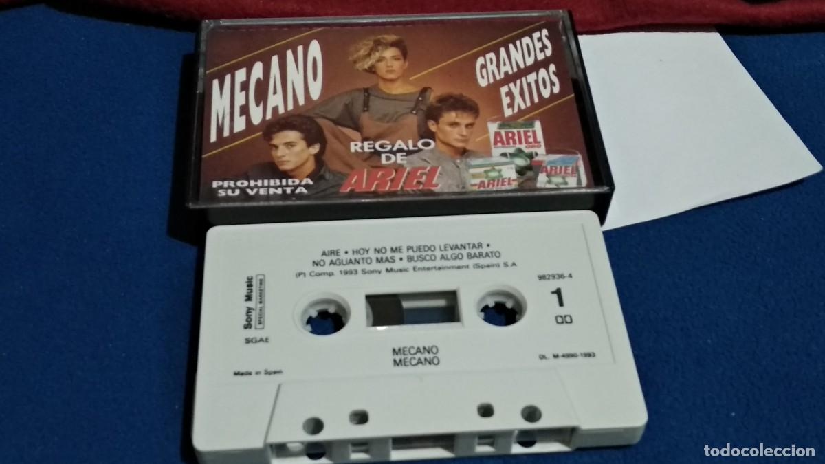 Casetes antiguos: MECANO - GRANDES &Eacute;XITOS - CINTA CASETE REGALO ARIEL 8 TEMAS - SONY MUSIC 1993 - NUEVA SIN USO