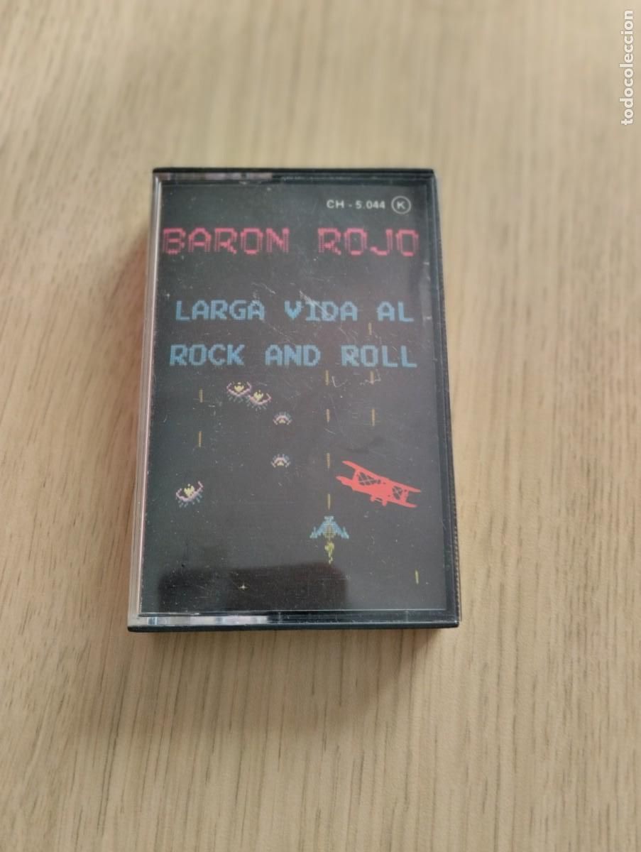 Casetes antiguos: Cinta Cassette antigua Bar&oacute;n Rojo - Foto 1