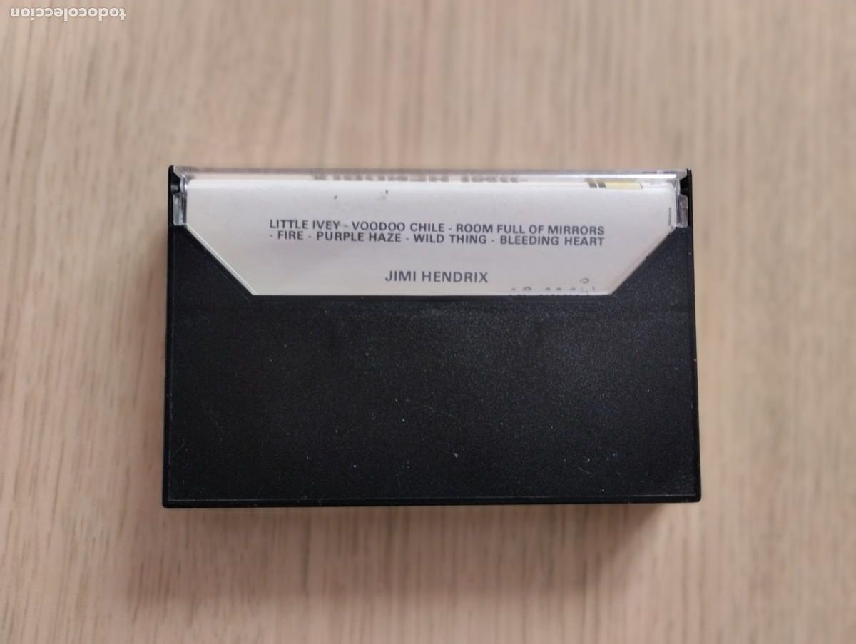 Casetes antiguos: Cinta Cassette antigua Jimi Hendrix - Foto 4