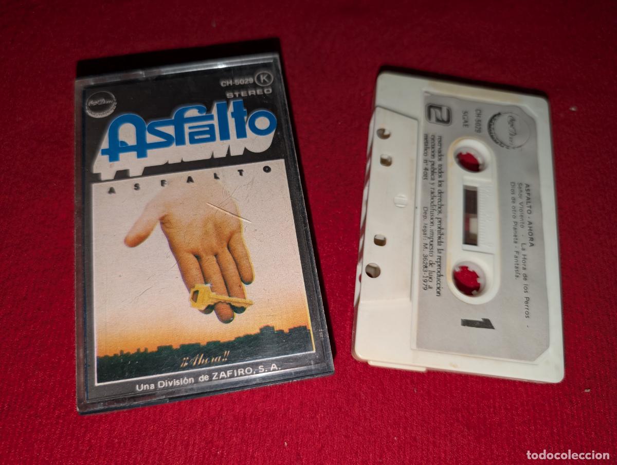 Old Cassettes: ASFALTO Ahora K7 CASSETTE 1979 Chapa Discos