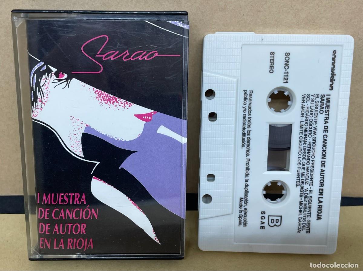 Cassette antiche: CINTA CSETE 1&ordf; MUESTRA DE CANCION DE AUTOR EN LA RIOJA. SARAO. TDK854