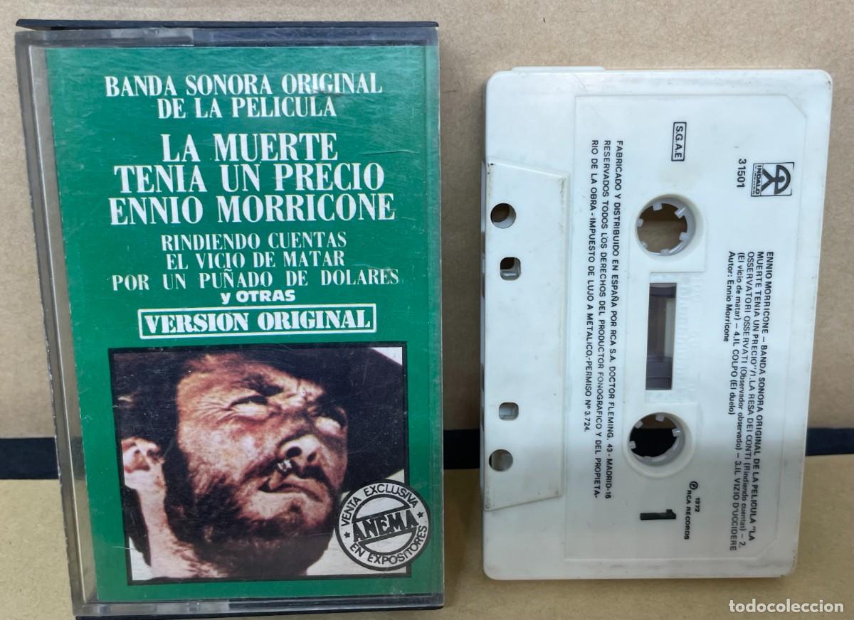 Alte Kassetten: CINTA/CASETE. BANDA SONORA ORIGINAL PELICULA LA MUERTE TENIA UN PRECIO. TDK854