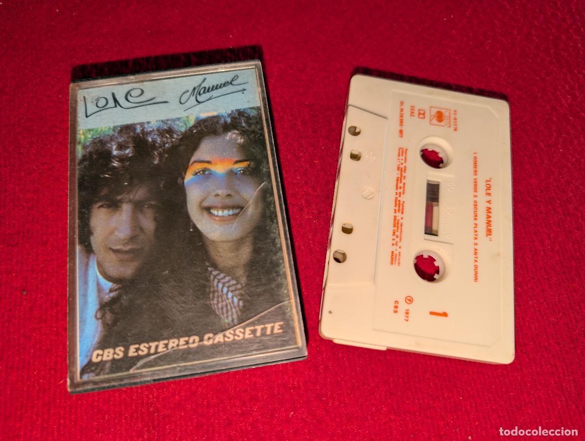 Casetes antiguos: LOLE Y MANUEL K7 CASSETTE 1977 CBS - Foto 1