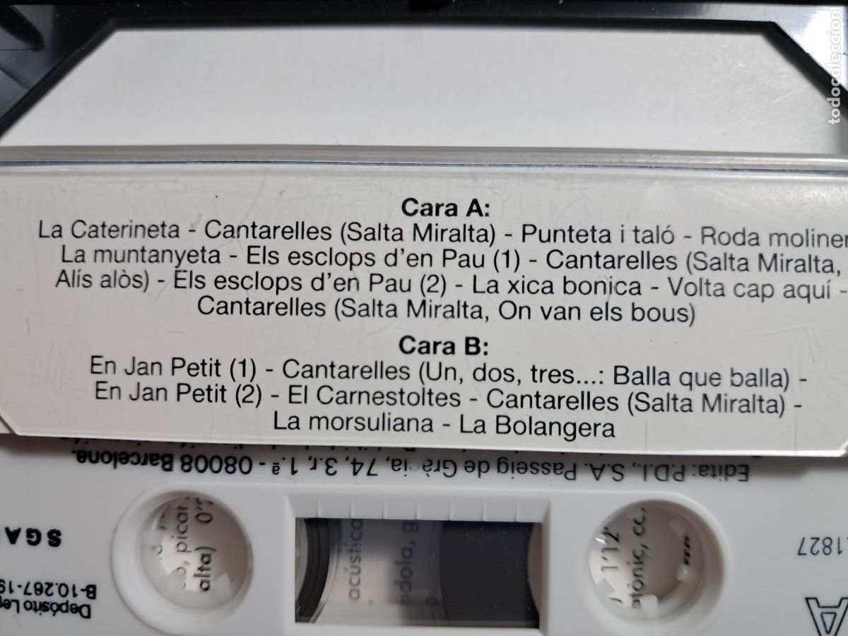 Casetes antiguos: SAC DE DANSES, GALOP 2 CASSETTE - Foto 4