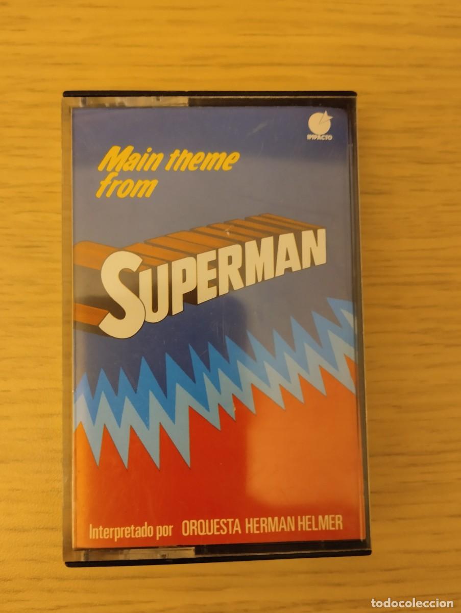 Casetes antiguos: Cinta casette antigua Superman