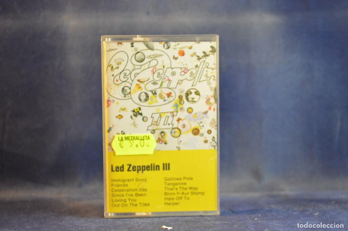 Casetes antiguos: LED ZEPPELIN III - CASETES - Foto 1