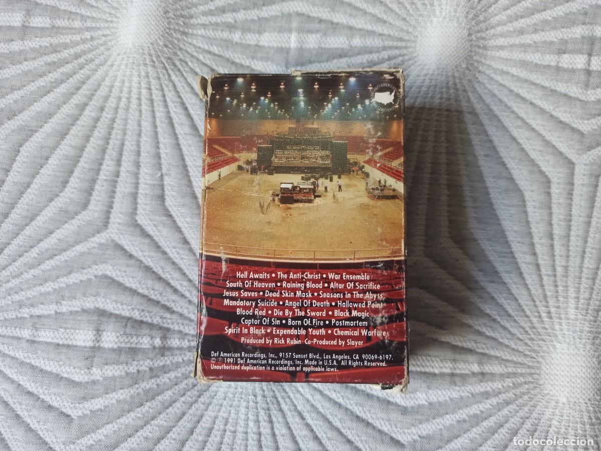 Casetes antiguos: Slayer &ndash; Decade Of Aggression Live (precintadas) - Foto 2