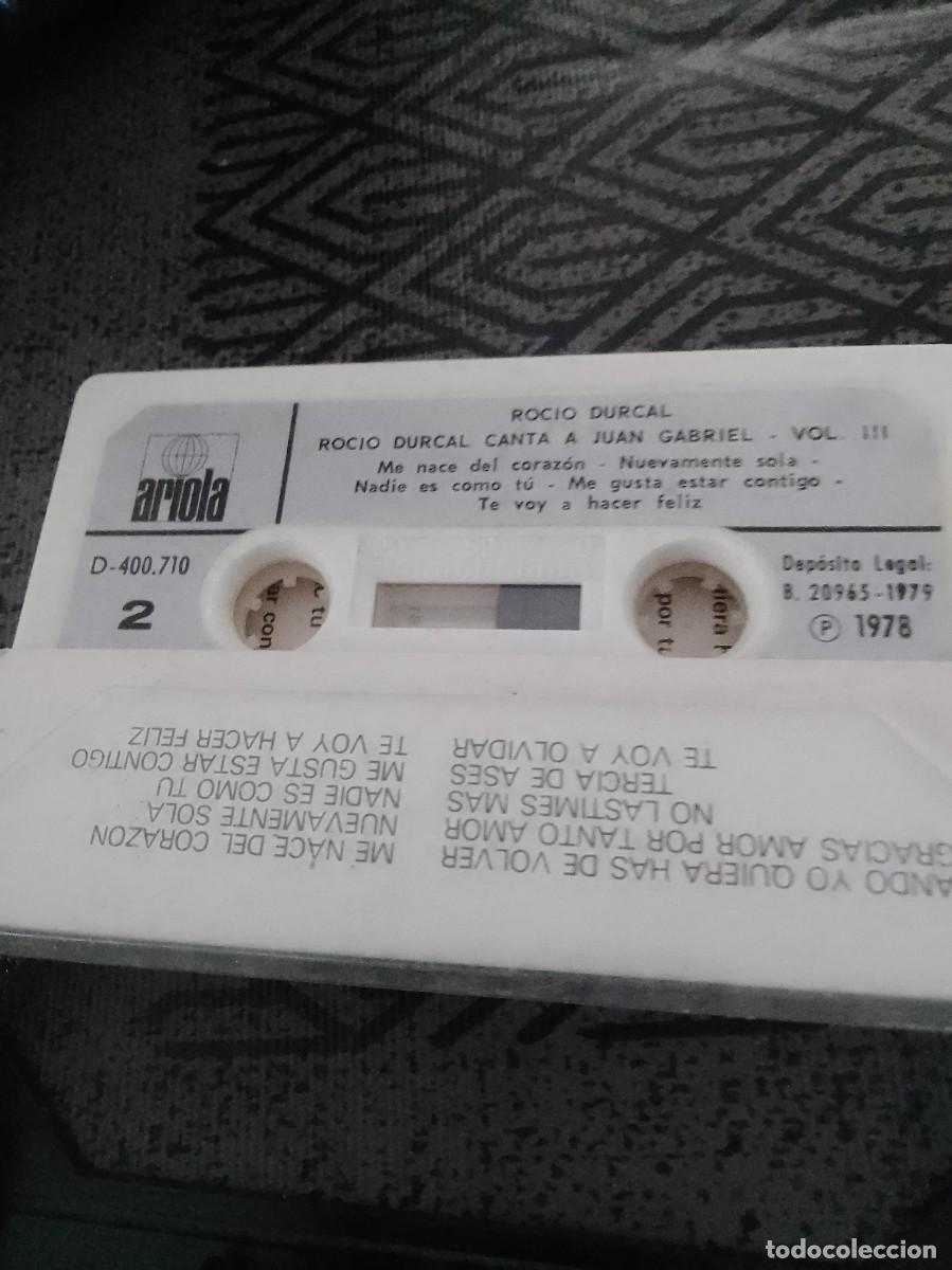 Casetes antiguos: Roc&iacute;o Durcal cassette - Foto 2
