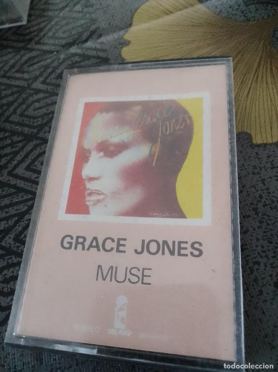 Casetes antiguos: Grace Jones muse cassette - Foto 1