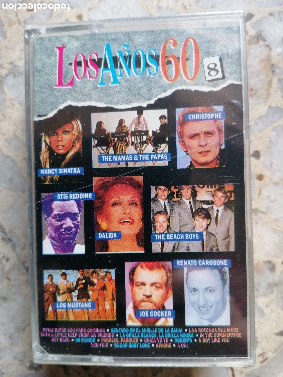 Cassettes Anciennes: CASSETTE LOS A&Ntilde;OS 60 VOL 8 NUEVO PRECINTADO CASETE