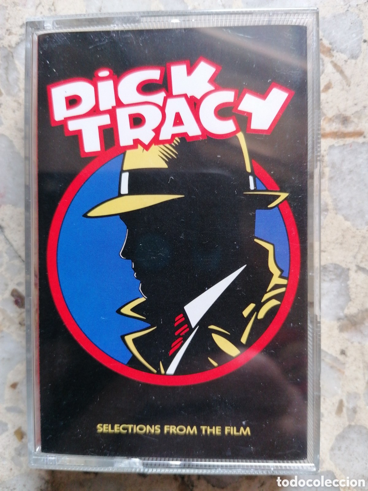 Casetes antiguos: CASSETTE DICK TRACY BSO CASETE - Foto 1