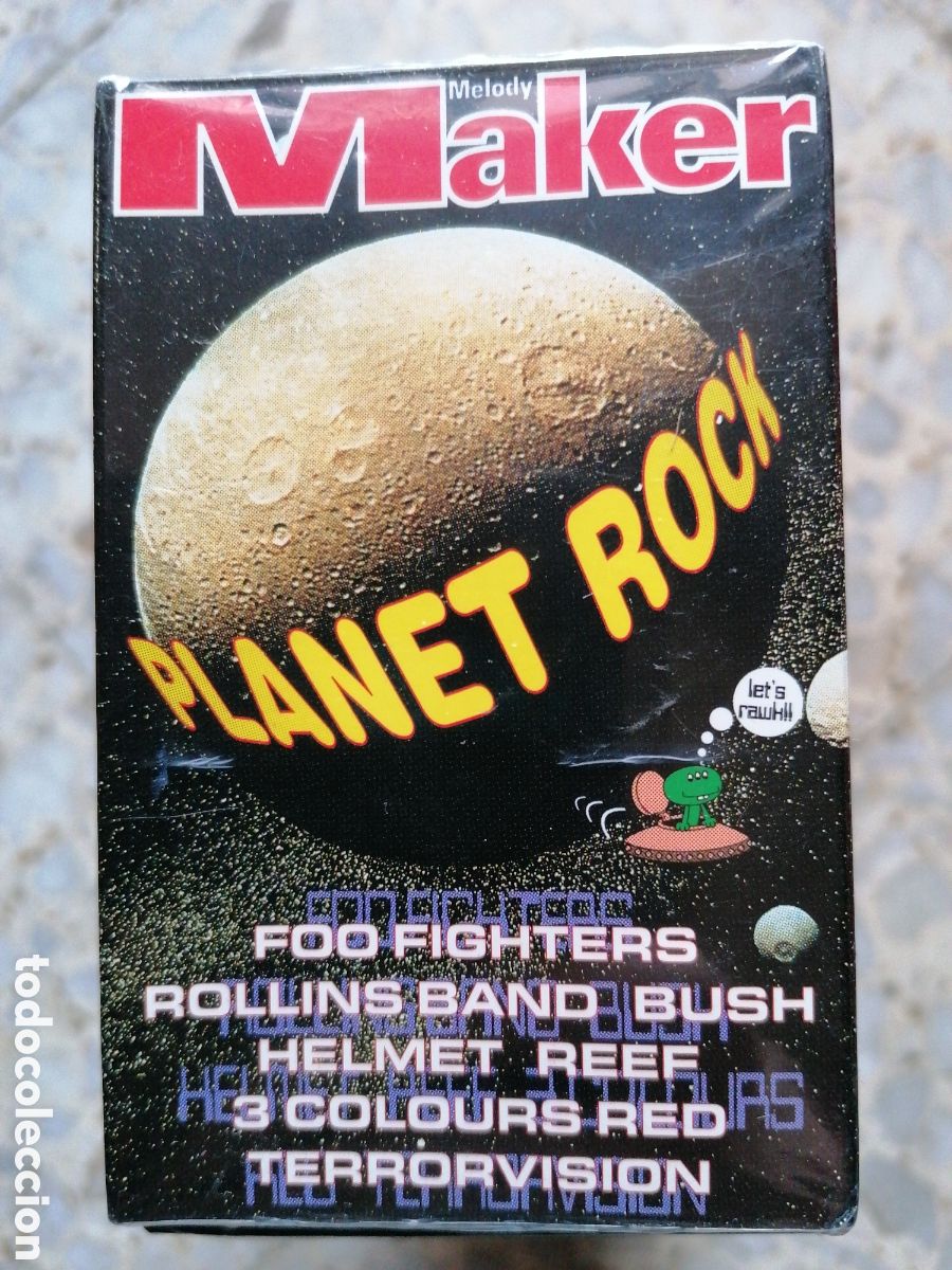 Cassettes Anciennes: CASSETTE MELODY MAKER PLANET ROCK FOO FIGHTERS NUEVO PRECINTADO CASETE