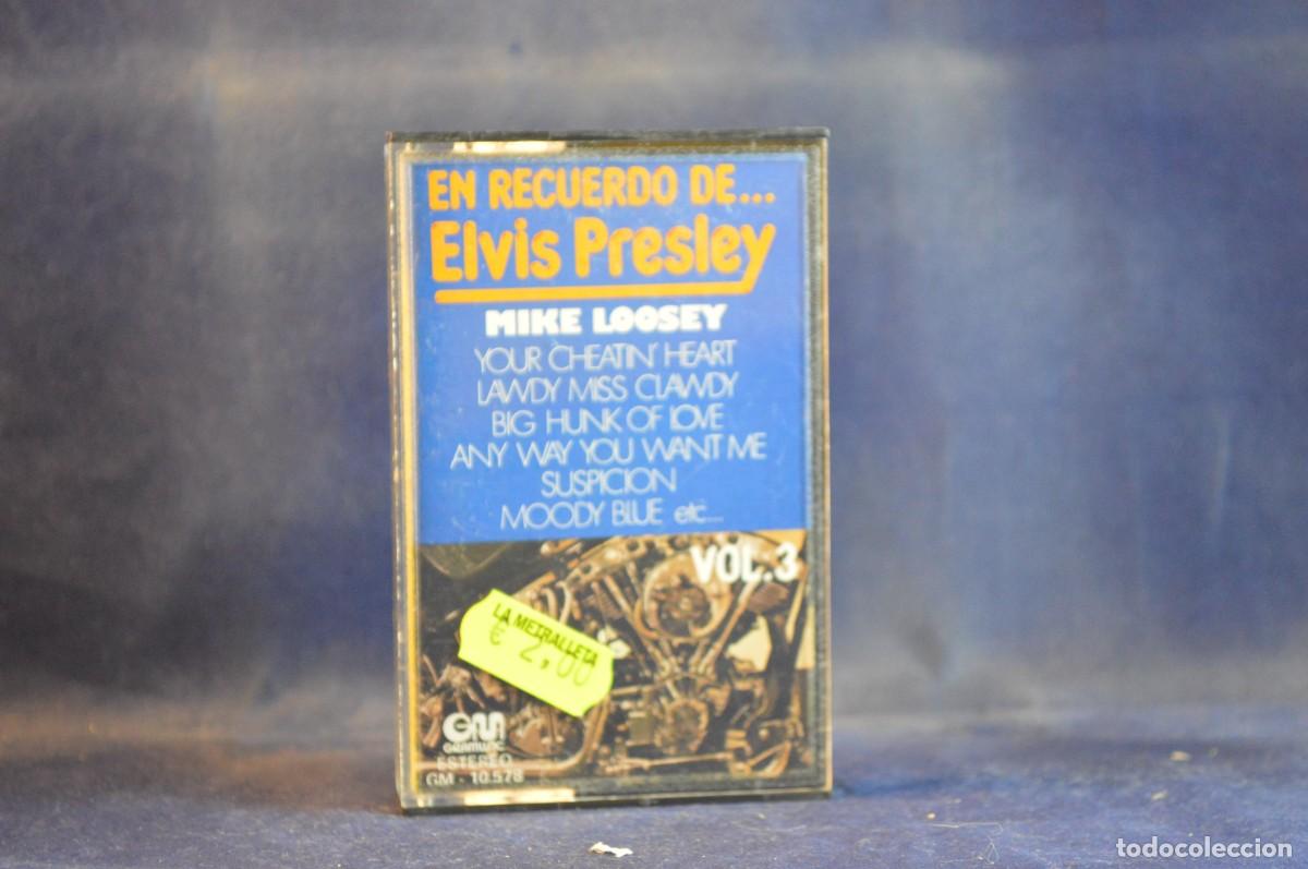 Casetes antiguos: EN RECUERDO DE ELVIS PRESLEY VOL 3