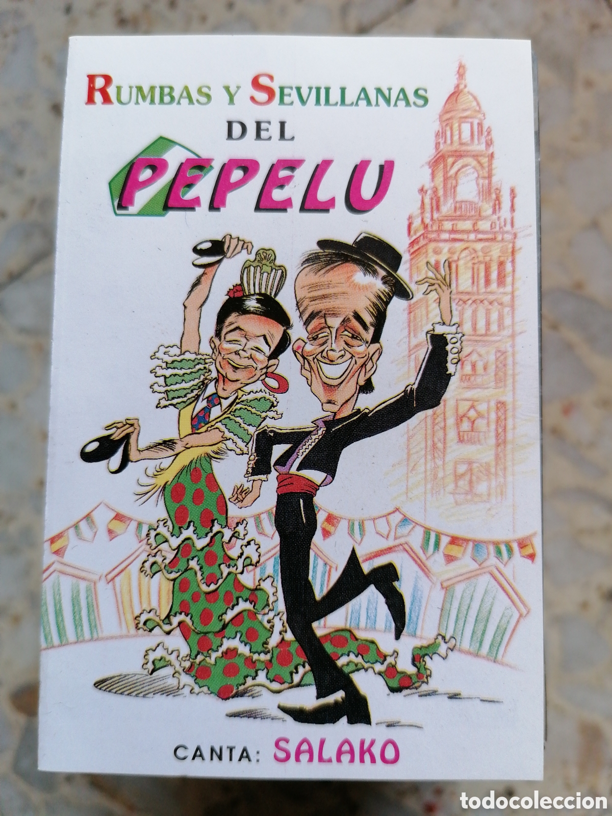 Cassetes antigas: CASSETTE RUMBAS Y SEVILLANAS DEL PEPELU CANTA SALAKO CASETE