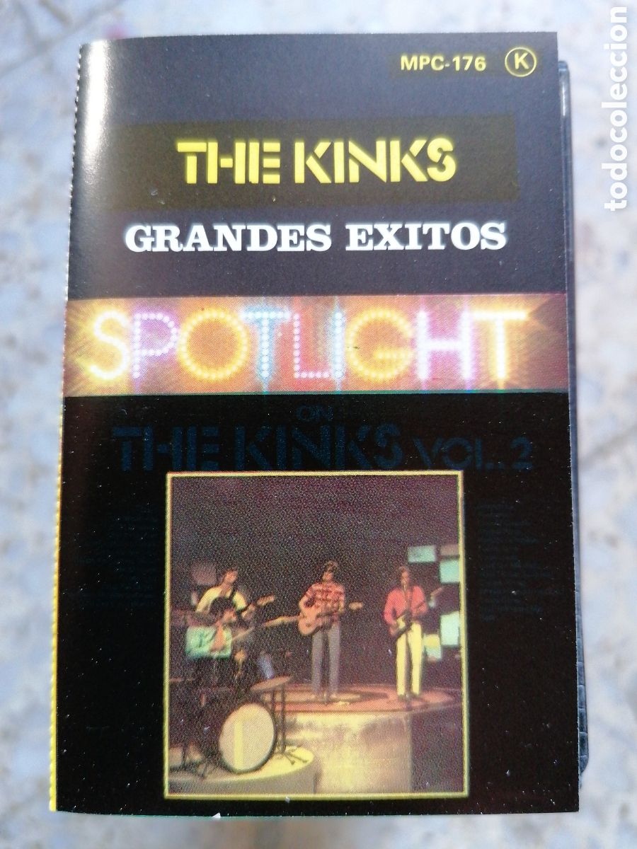 Casetes antiguos: CASSETTE THE KINKS GRANDES EXITOS SPOTLIGHT CASETE - Foto 1