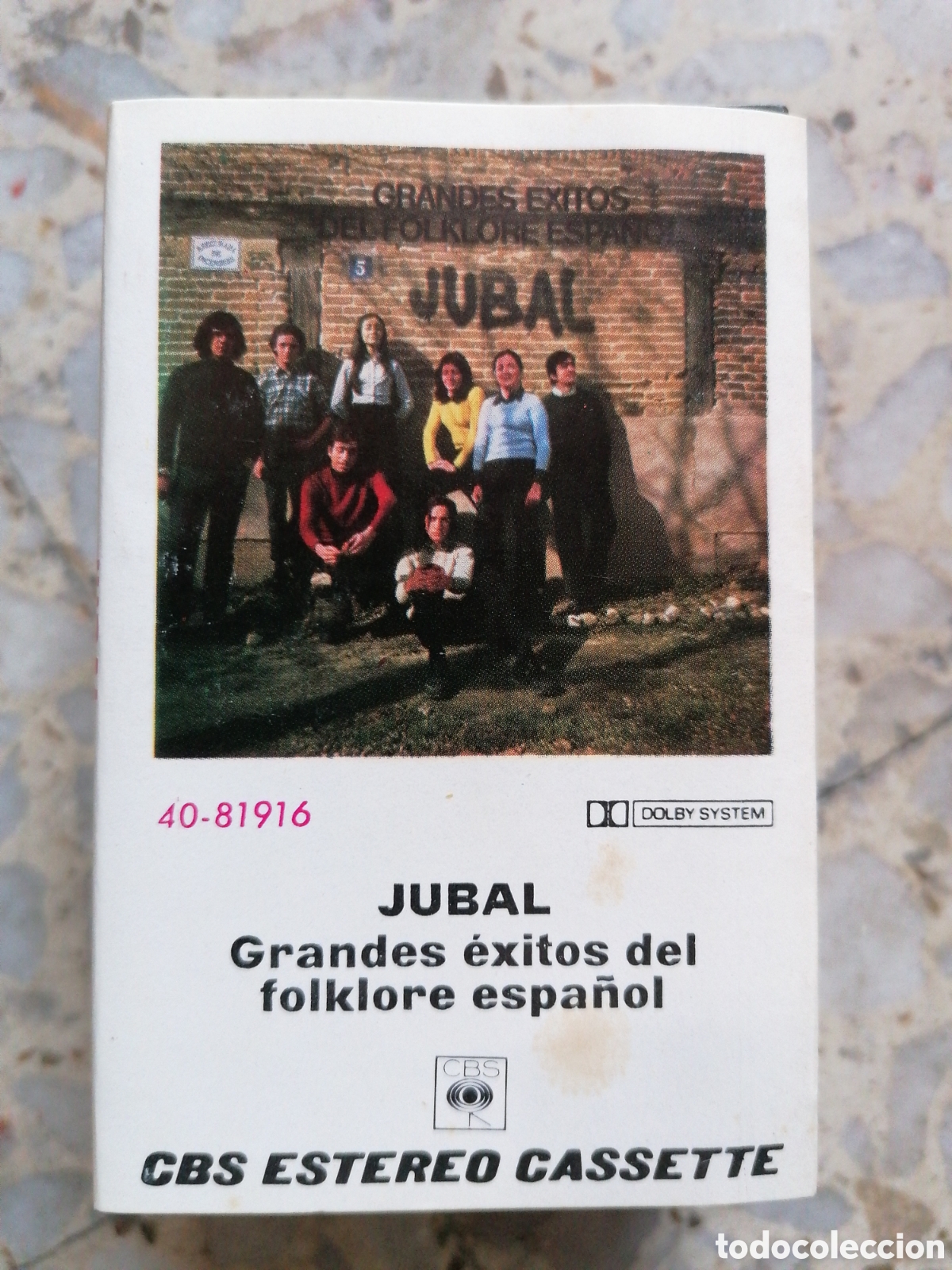 Casetes antiguos: CASSETTE JUBAL GRANDES EXITOS DEL FOLKLORE ESPA&Ntilde;OL CASETE - Foto 1
