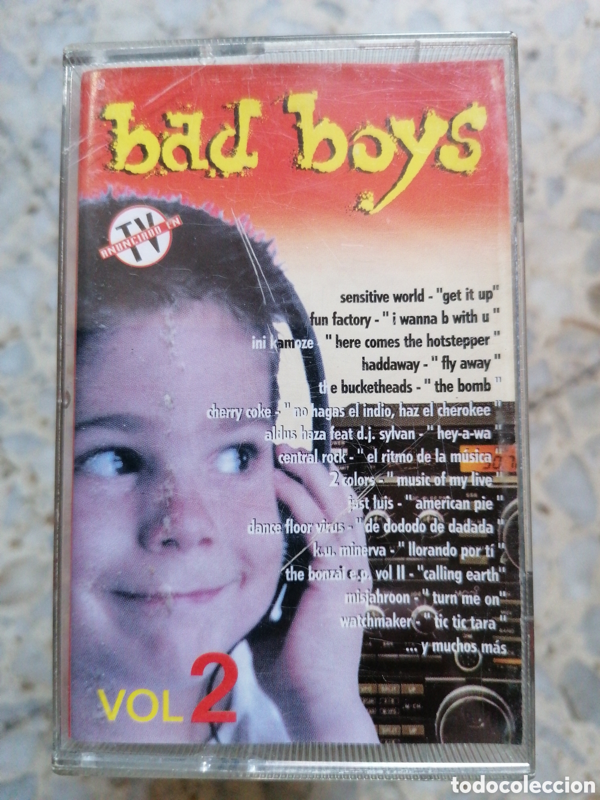 Cassetes antigas: CASSETTE BAD BOYS VOL 2 CASETE