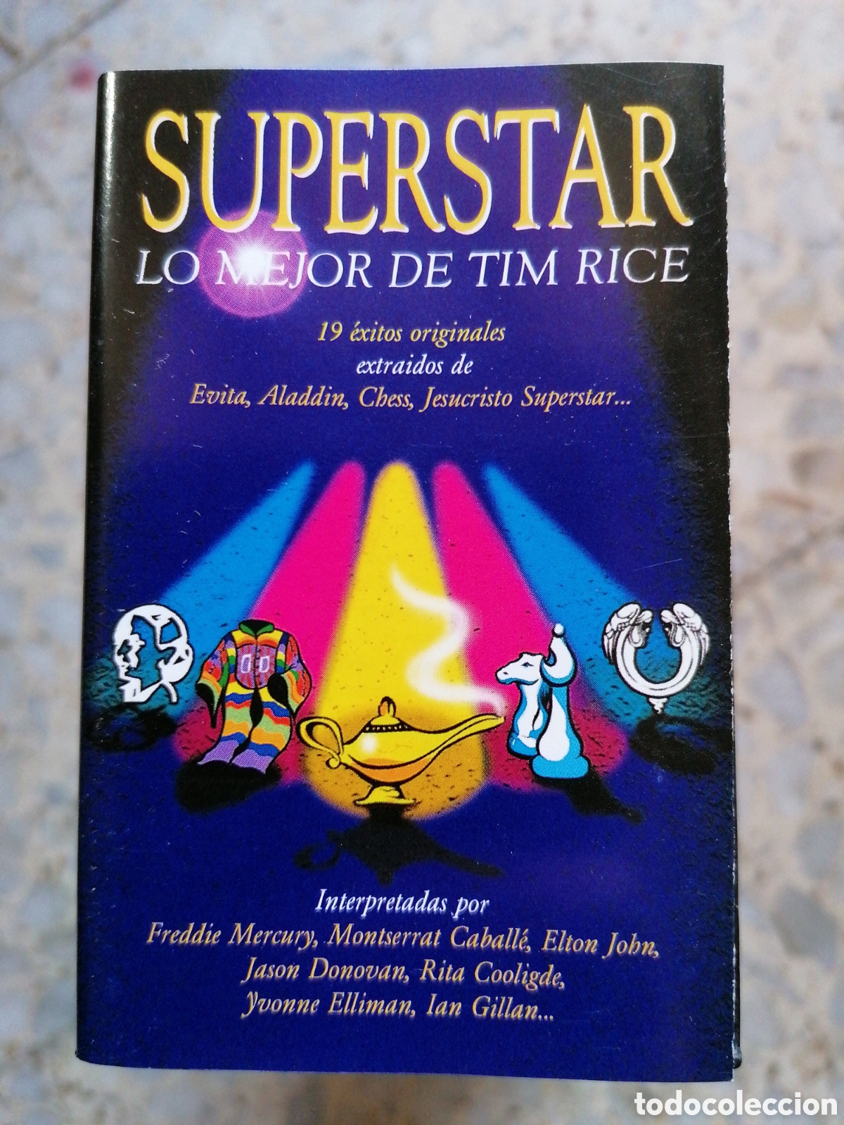 Old Cassettes: CASSETTE SUPERSTAR LO MEJOR DE TIM RICE CASETE