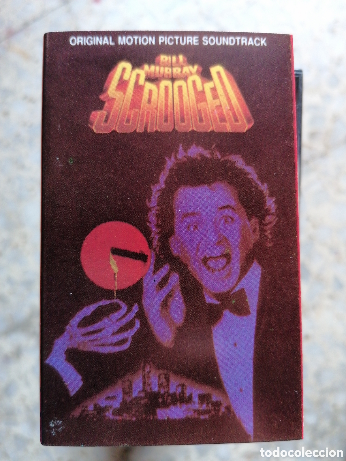 Cassetes antigas: CASSETTE BILL MURRAY SCROOGED BSO CASETE