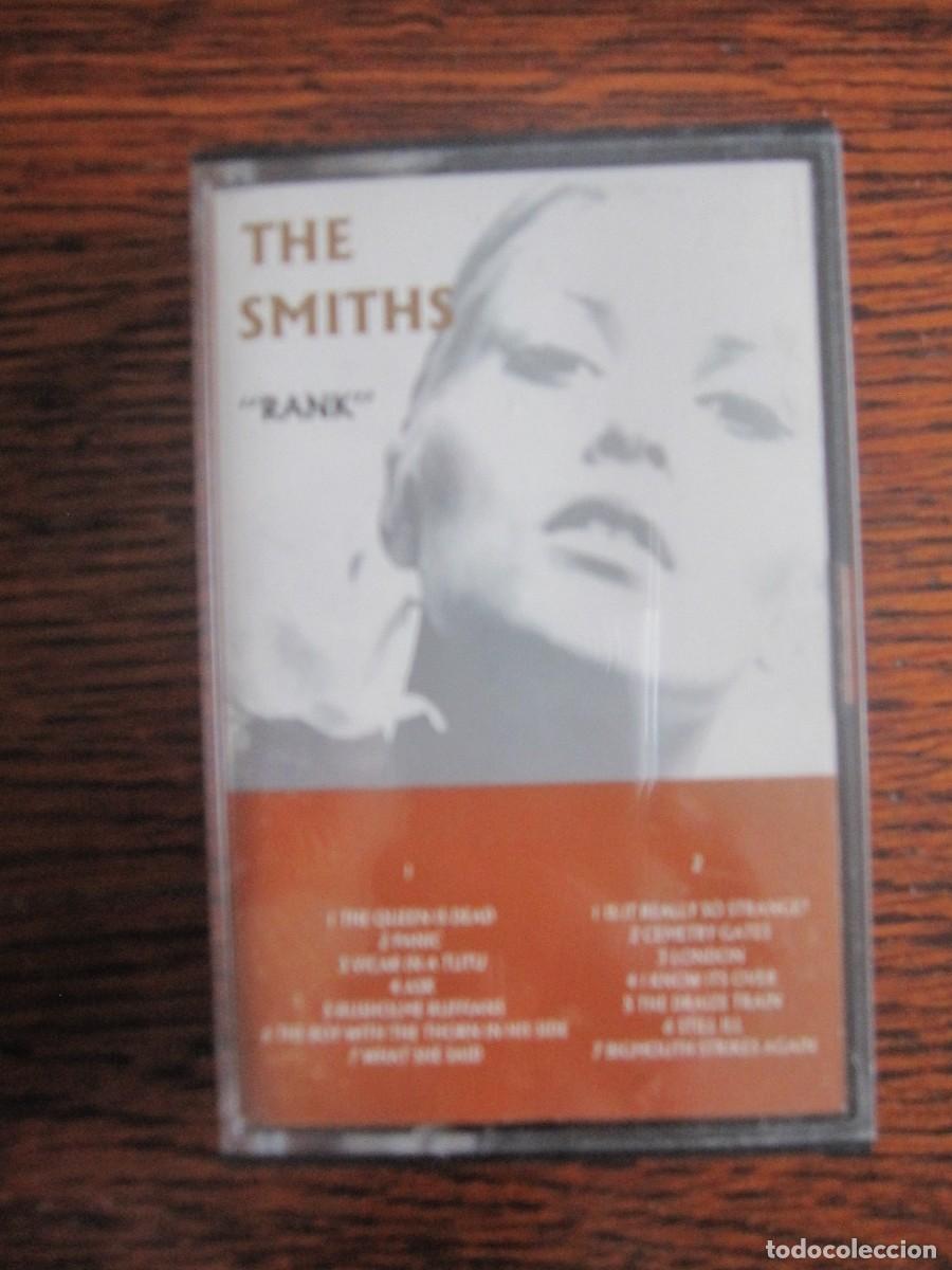 Casetes antiguos: THE SMITHS &rdquo;Rank&rdquo; 1988 - Foto 1