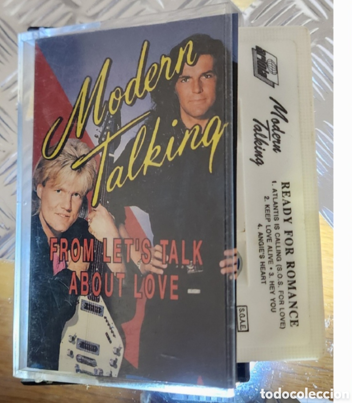 Casetes antiguos: Modern talking LET SETALK ABOUT LOVE - Foto 1