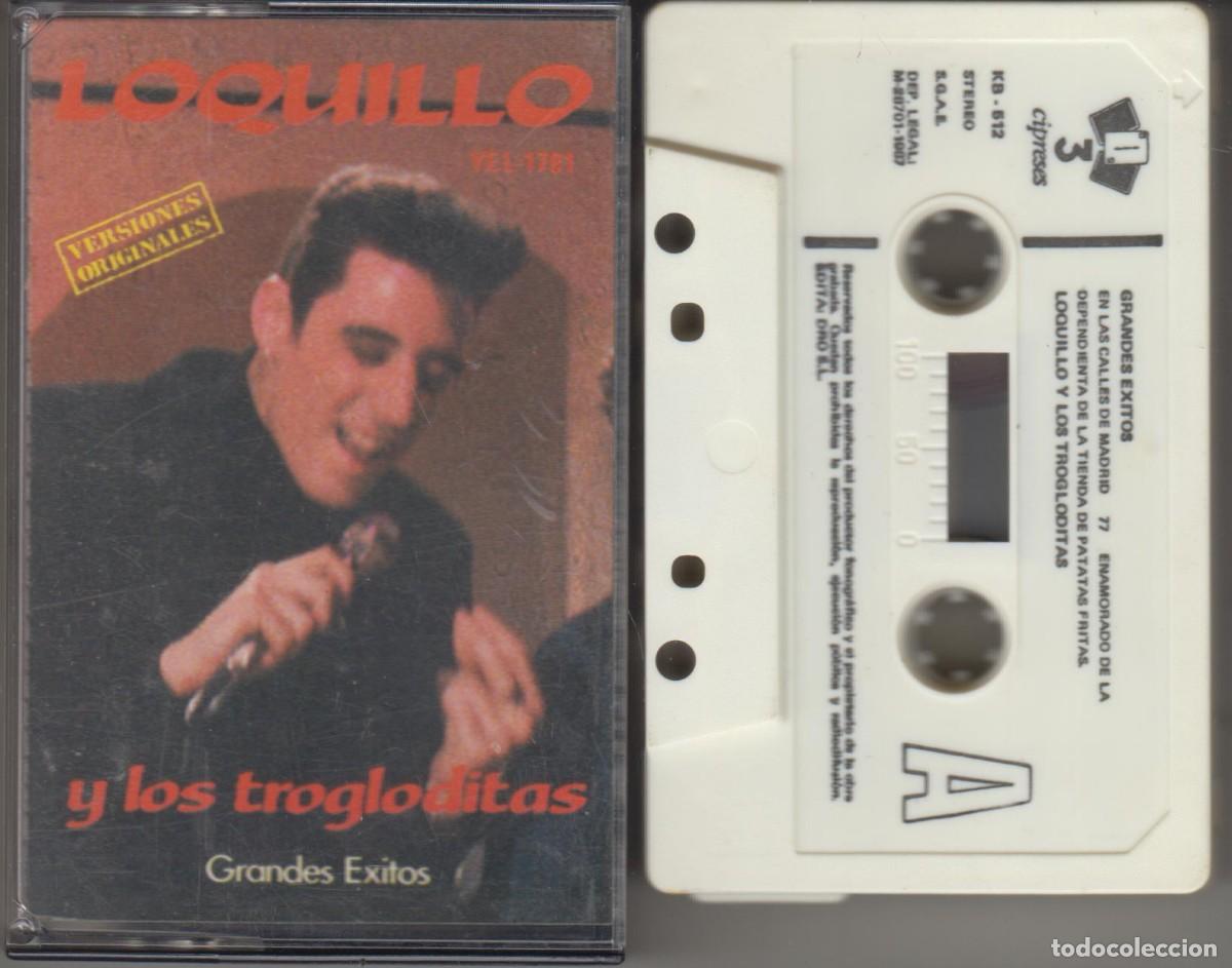 Casetes antiguos: Loquillo y los Trogloditas cassette Grandes &eacute;xitos 1987 - Foto 1