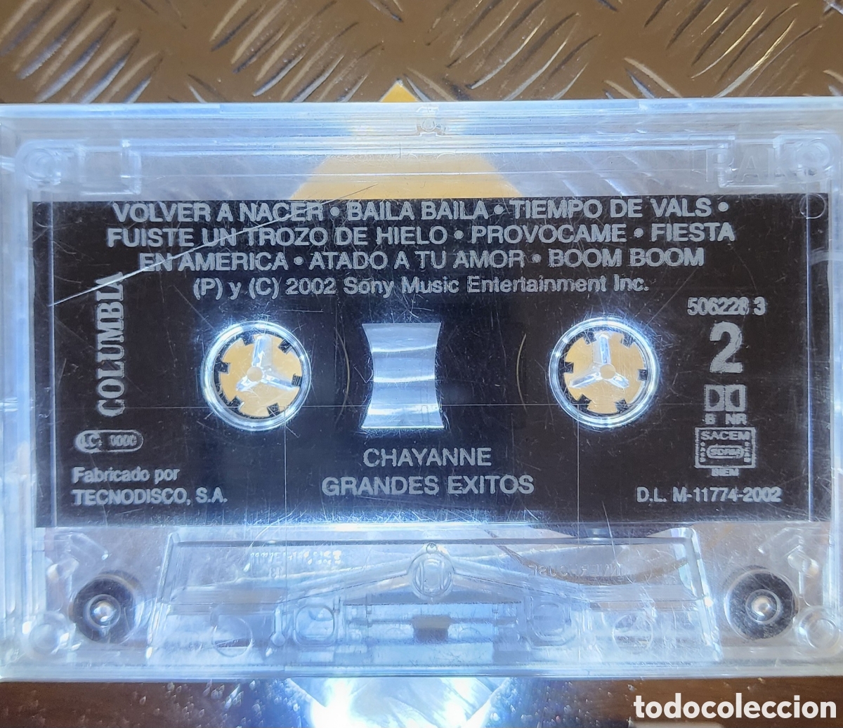 Casetes antiguos: Casette CHAYANNE GRANDES &Eacute;XITOS - Foto 1