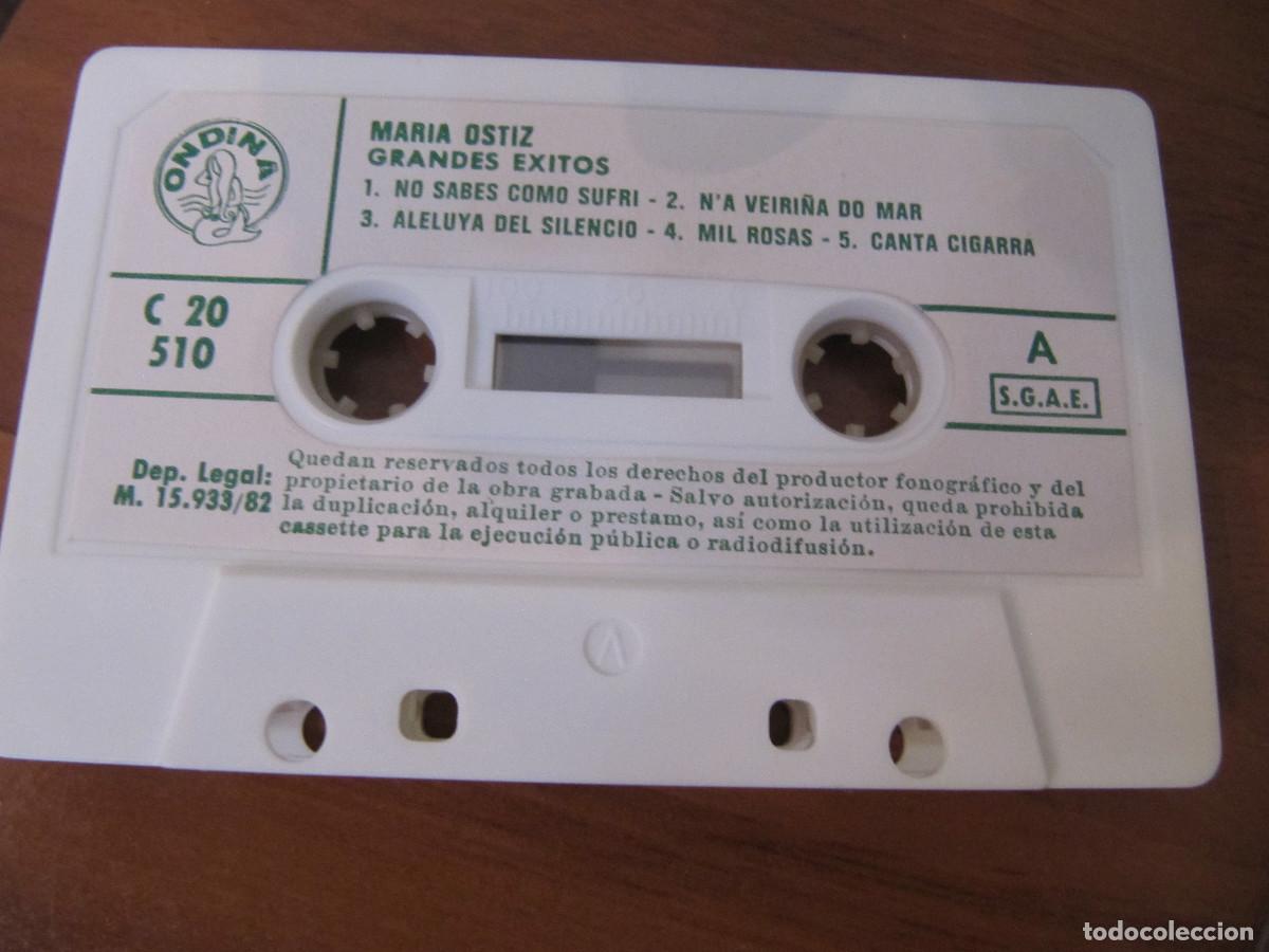 Casetes antiguos: Mar&iacute;a Ostiz - grandes Exitos - Foto 3