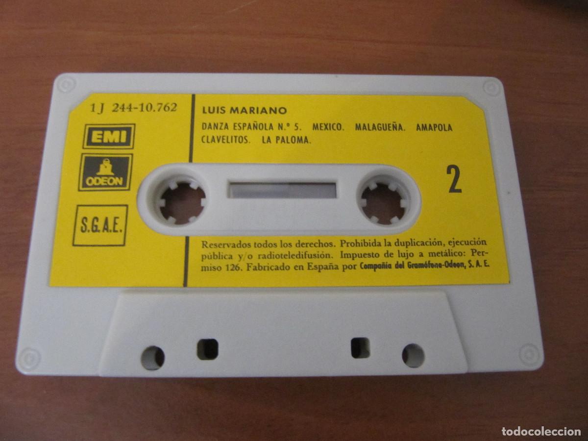 Casetes antiguos: ( LUIS MARIANO ACOMP. ORQUESTA ) - Foto 3