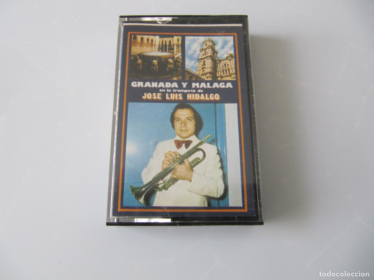 Casetes antiguos: JOSE LUIS HIDALGO , GRANADA Y MALAGA EN LA TROMPETA - Foto 1