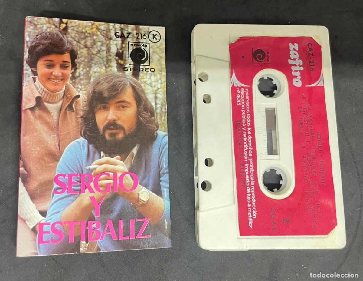 Casetes antiguos: CINTA/CASETE SERGIO Y ESTIBALIZ. TDK854 - Foto 1