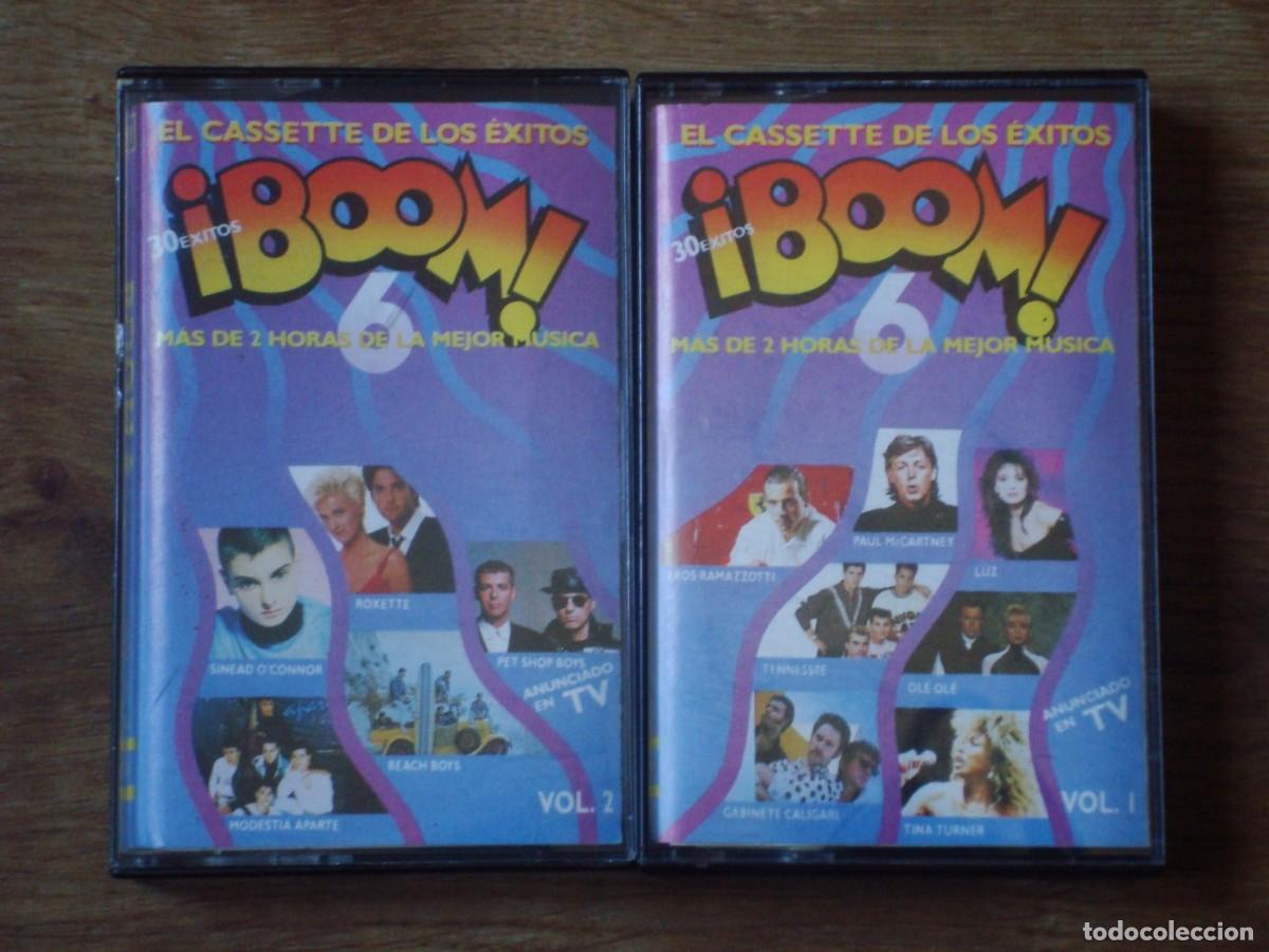 Casetes antiguos: Boom 6 (2 volumenes) (cinta casete) OFERTA 3X2 ll&eacute;vate 3 paga 2
