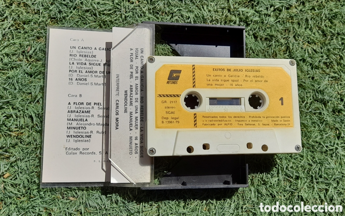 Casetes antiguos: &Eacute;xitos de Julio Iglesias. - Foto 3
