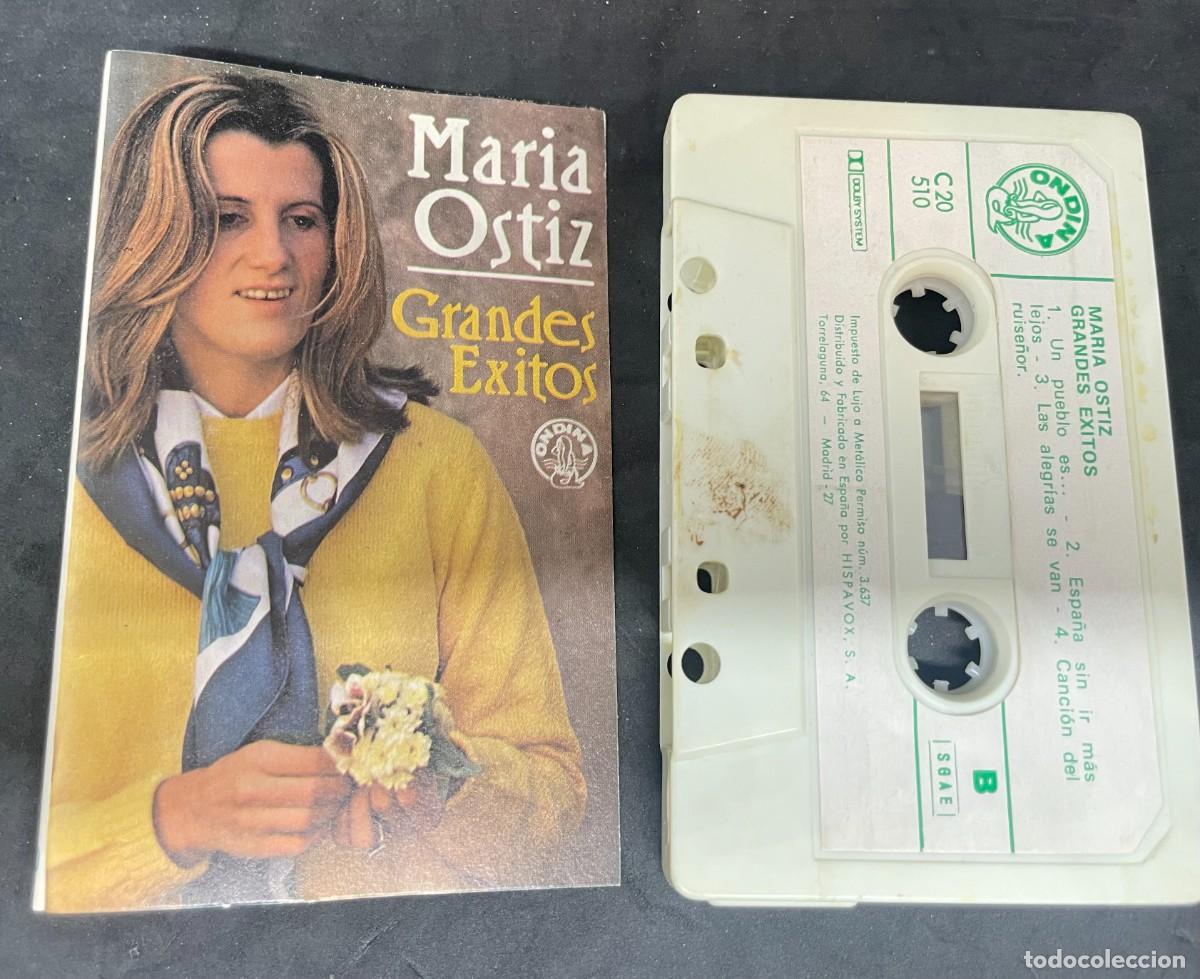 Cassetes antigas: CINTA/CASETE MARIA OSTIZ GRANDES EXITOS TDK854