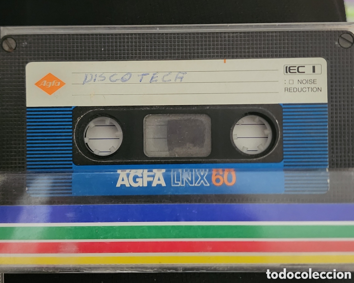 Casetes antiguos: Cinta cassette agfa lnx 60 DISCOTECA - Foto 2