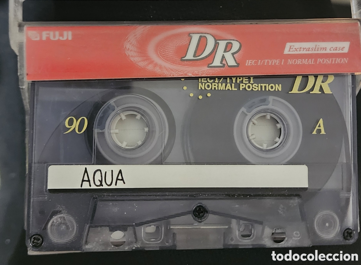 Casetes antiguos: Cinta casete CELINE DION .....AQUA - Foto 3