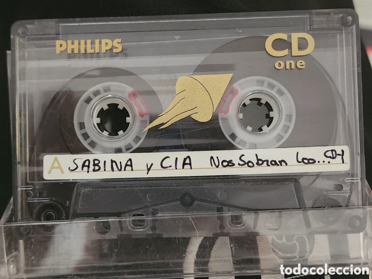 Casetes antiguos: Cinta cassette Philips SABINA Y CIA - Foto 2