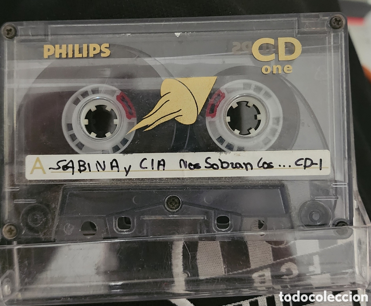 Casetes antiguos: Cinta cassette Philips SABINA Y CIA - Foto 1