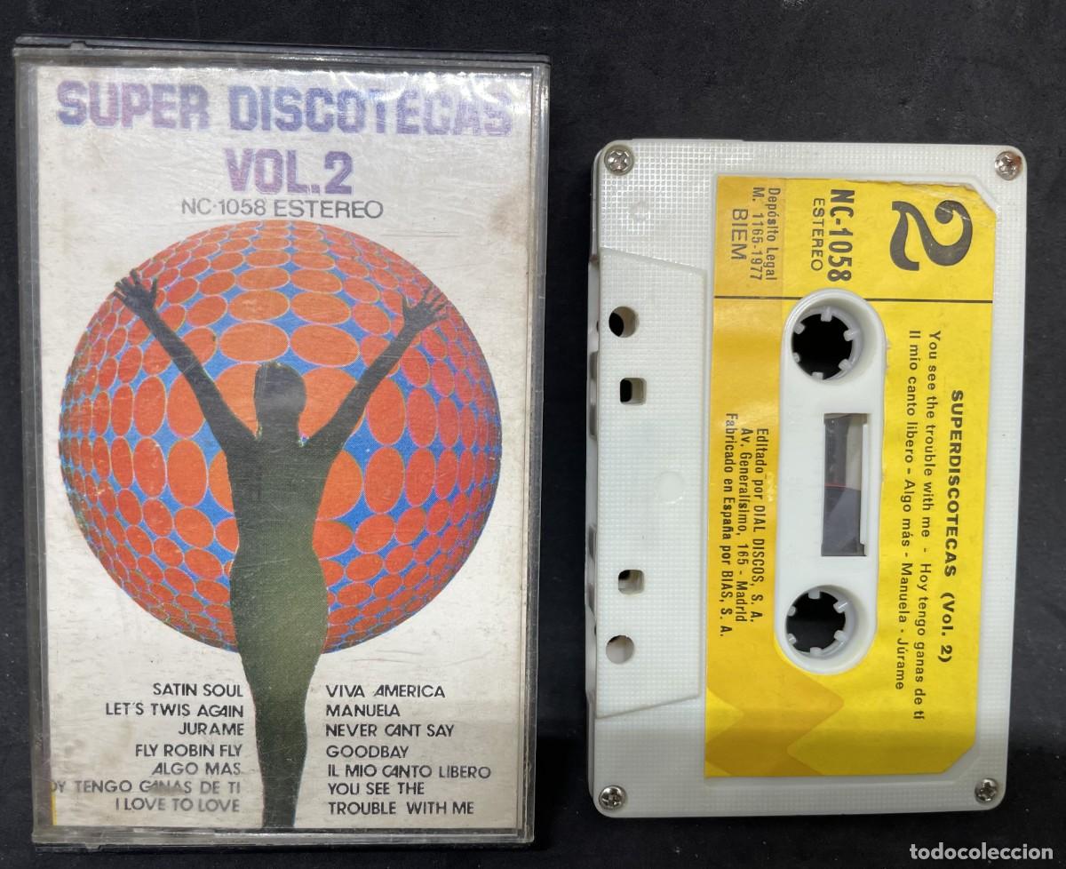 Casetes antiguos: CINTA CASETE SUPER DISCOTECAS VOLUMEN 2. TDK854