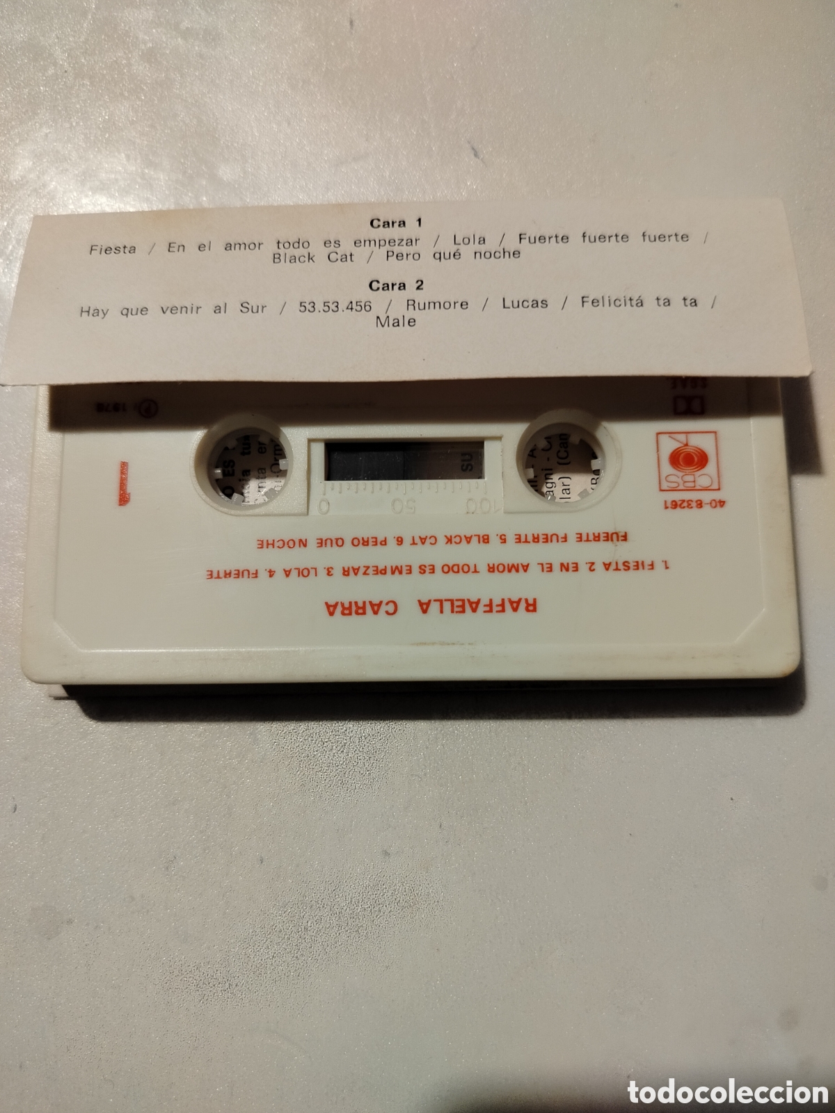 Casetes antiguos: Raffaella Carr&aacute; Cassette - Foto 2