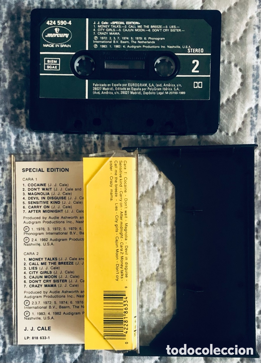Casetes antiguos: JJ Cale: Special Edition (Ed. 1989) - Foto 3