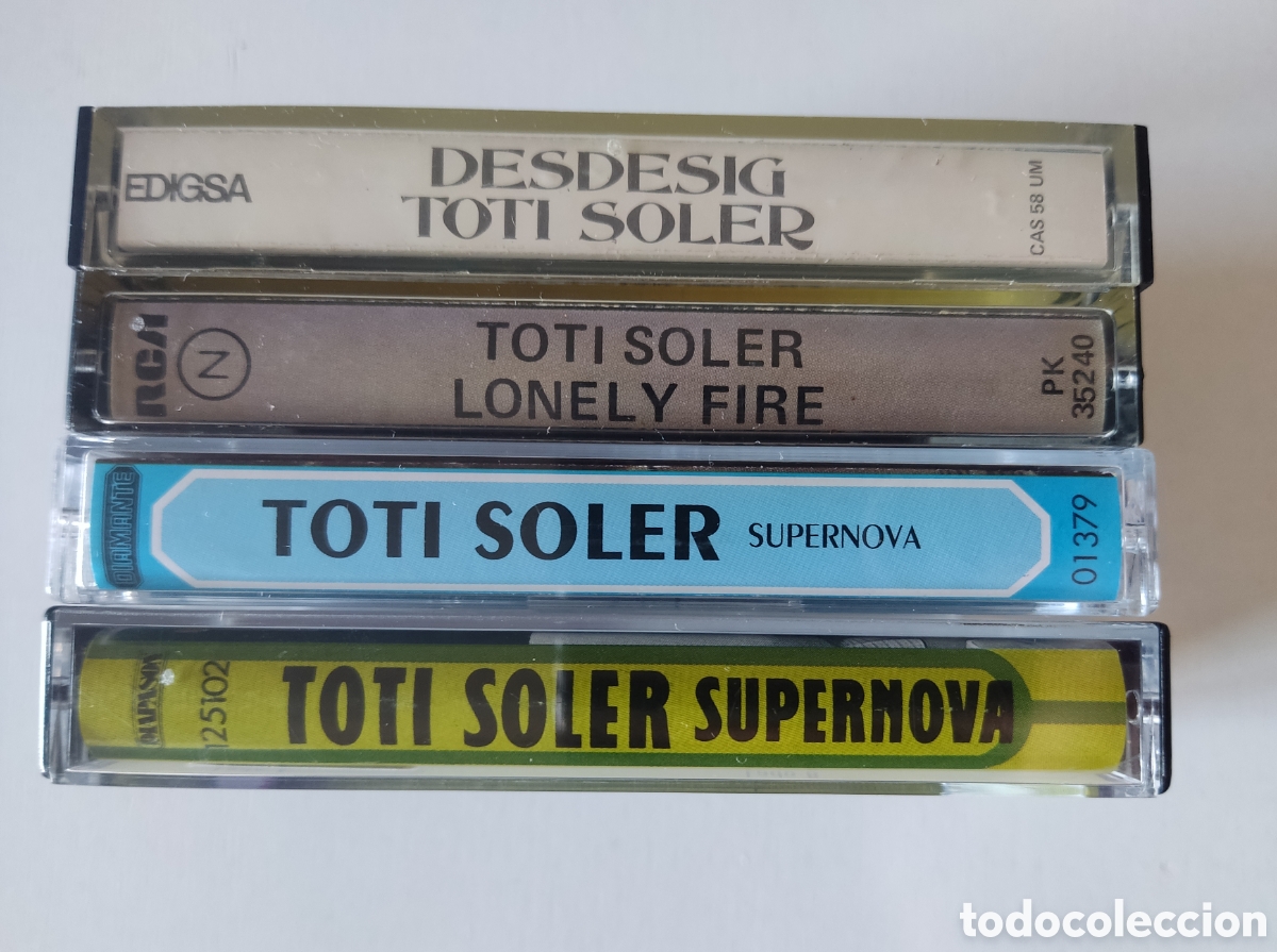 Casetes antiguos: TOTI SOLER - 4 CINTAS CASETES - Foto 2