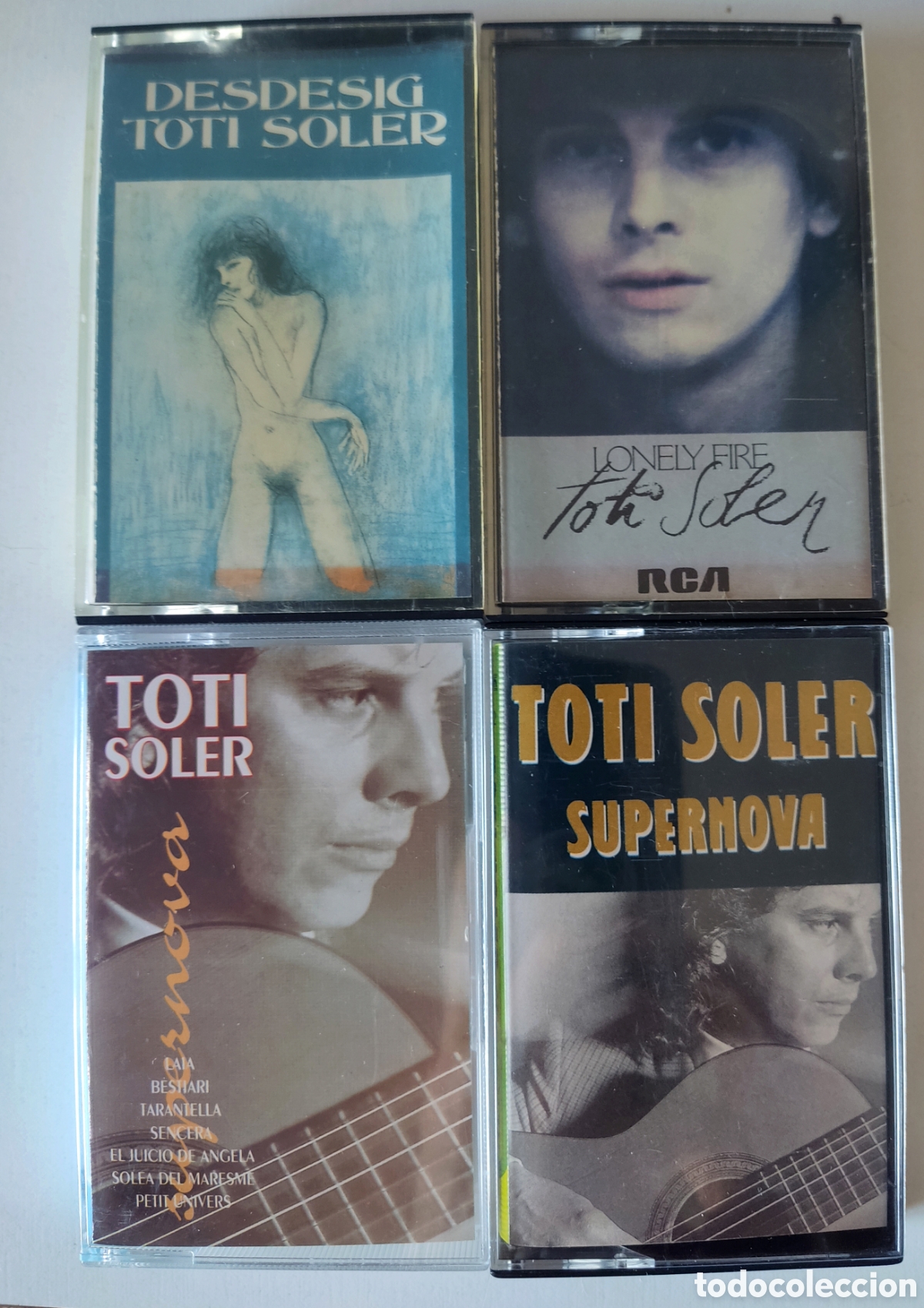 Casetes antiguos: TOTI SOLER - 4 CINTAS CASETES - Foto 1