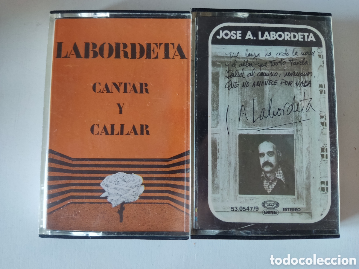 Casetes antiguos: LABORDETA - 2 CINTAS CASETES - Foto 1