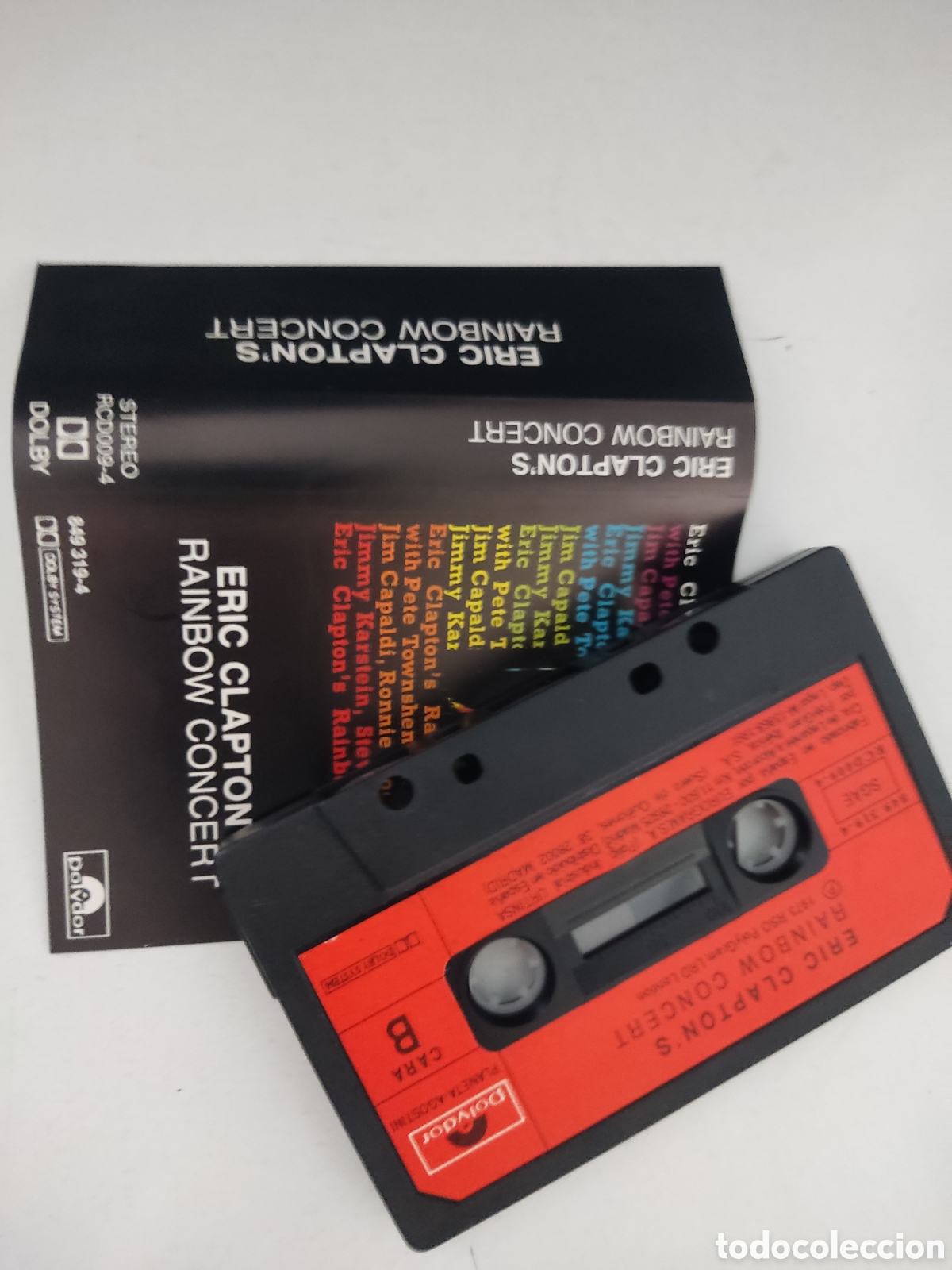 Casetes antiguos: ERIC CLAPTONS Rainbow concert CINTA CASETE - Foto 2
