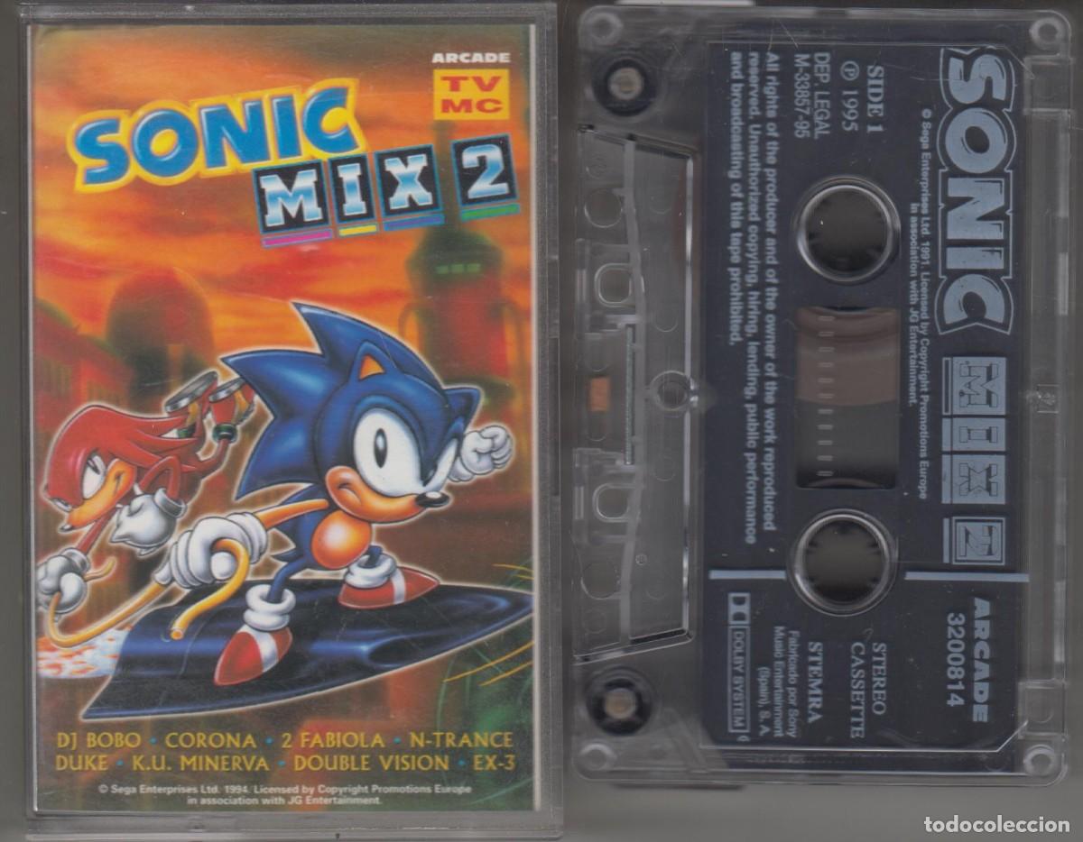 Casetes antiguos: Sonic Mix 2 cassette 1995 - Foto 1