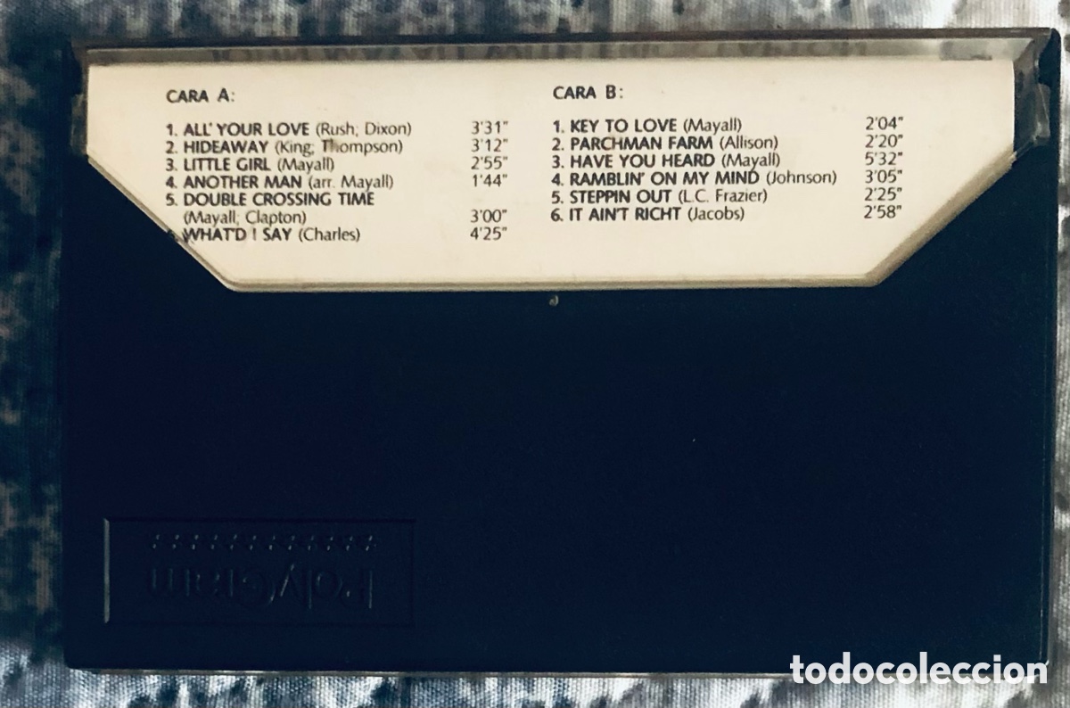 Casetes antiguos: John Mayall with Eric Clapton: Blues Breakers - Foto 4