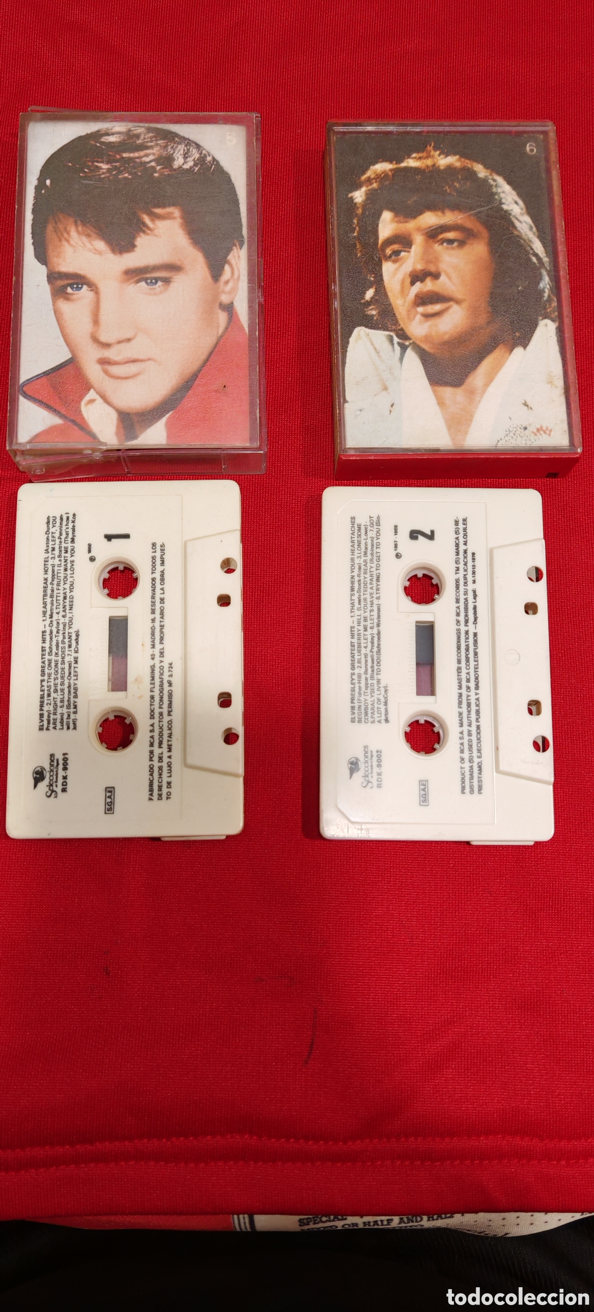 Casetes antiguos: ANTIGUOS CASSETES DE ELVIS PRESLEY - Foto 1