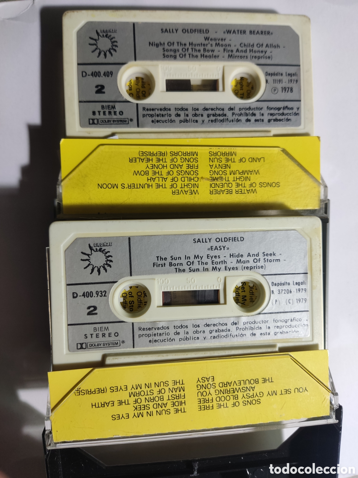 Casetes antiguos: SALLY OLDFIELD - 2 CINTAS CASETES - Foto 2