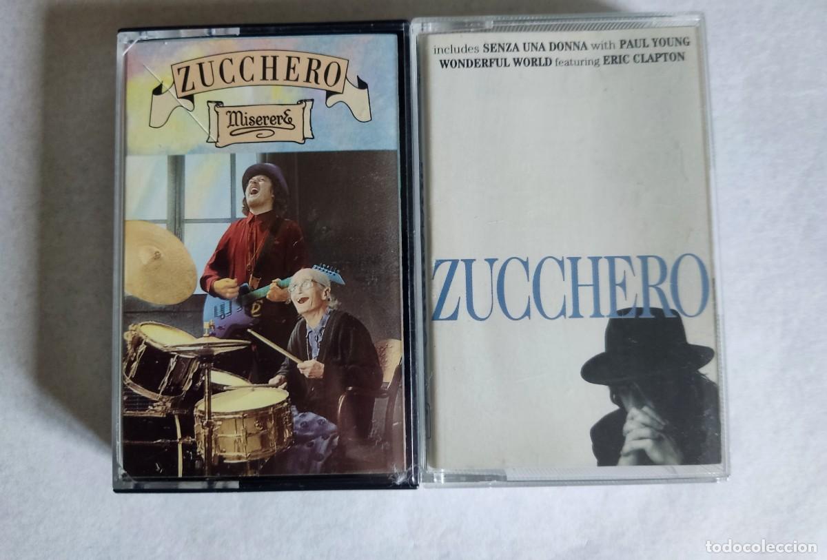 Casetes antiguos: ZUCCHERO - DOS CINTAS CASETES - Foto 1